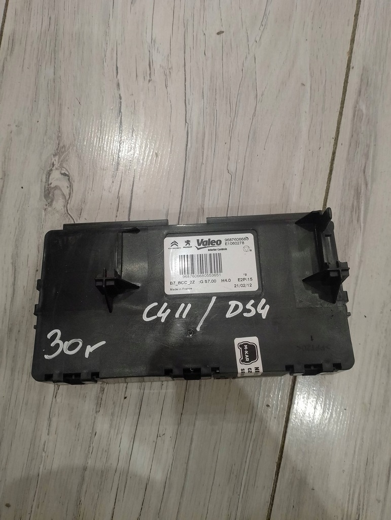 фото №1, Модуль комфорта citroen c4 ii ds4 9687606680
