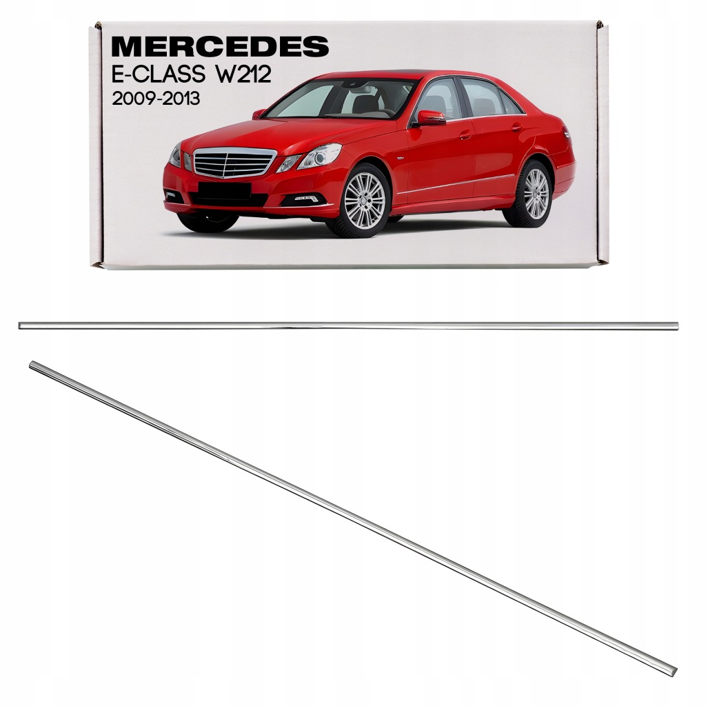 фото №1, Mercedes e-class w212 2009-2013 хром молдинг перед двері ліва a2126902562