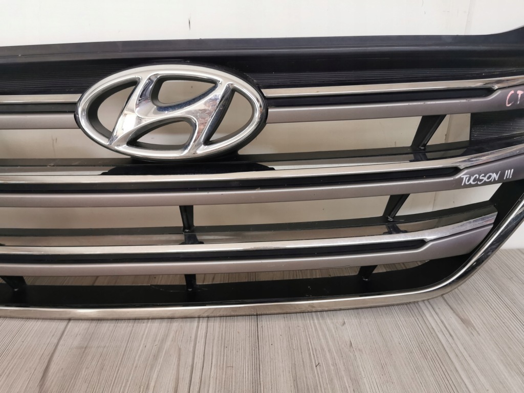 фото №10, Решётка радиатора решётка радиатора бампера перед hyundai tucson iii