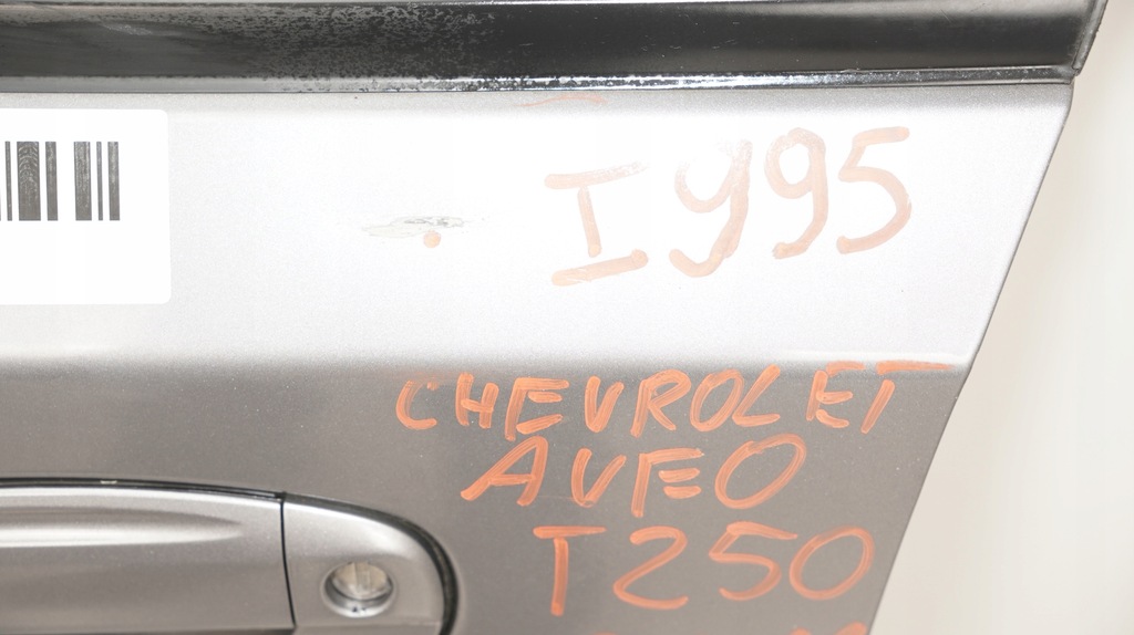 фото №8, Двері лівий перед chevrolet aveo t250 07-11r