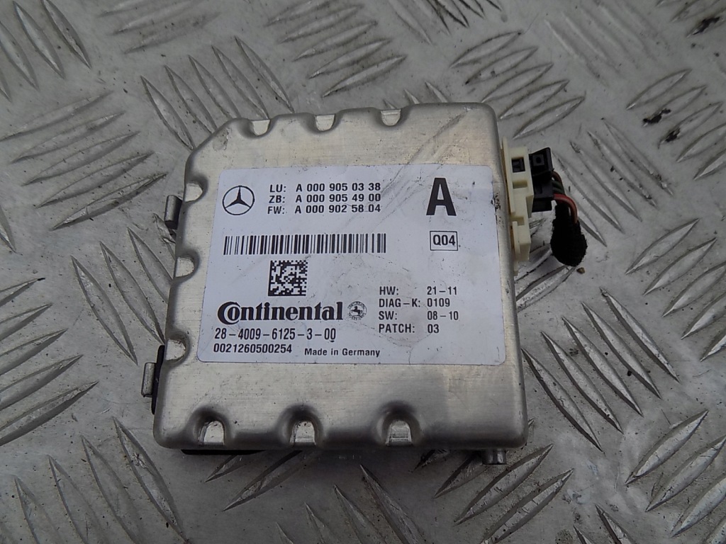 фото №1, Mercedes x204 модуль камера перед a0009050338