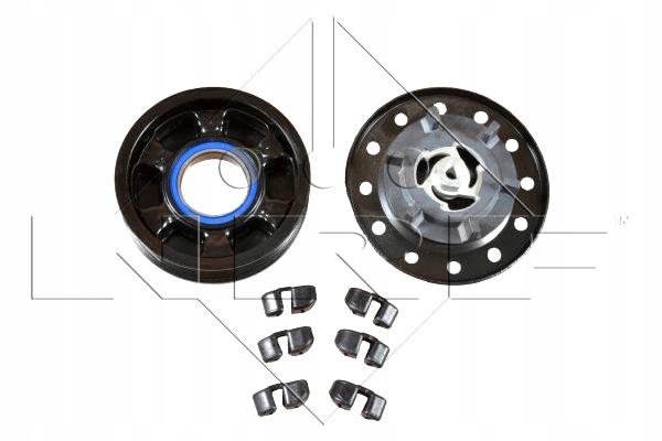 фото №1, Сцепление полный компрессор кондиционера denso 5se12c 12v 6 100mm