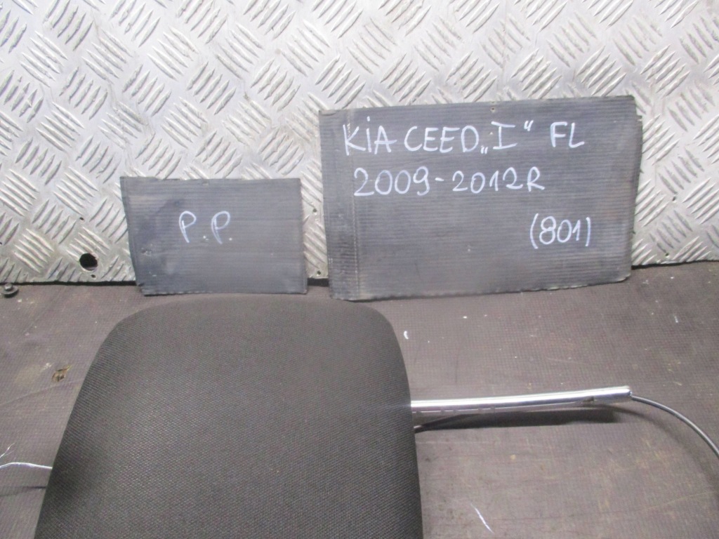 фото №1, Підголівник правий перед kia ceed i fl 09-12r