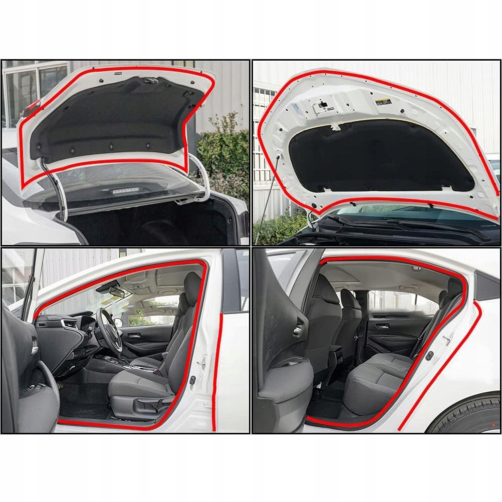 фото №12, 16-metrowa прокладка do двері автомобільних w формі літери l