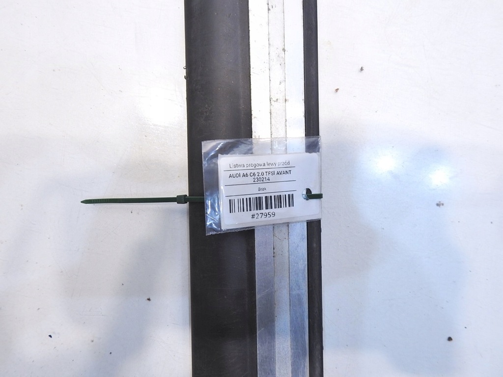 фото №5, Молдинг накладка порог левый перед audi a6 c6