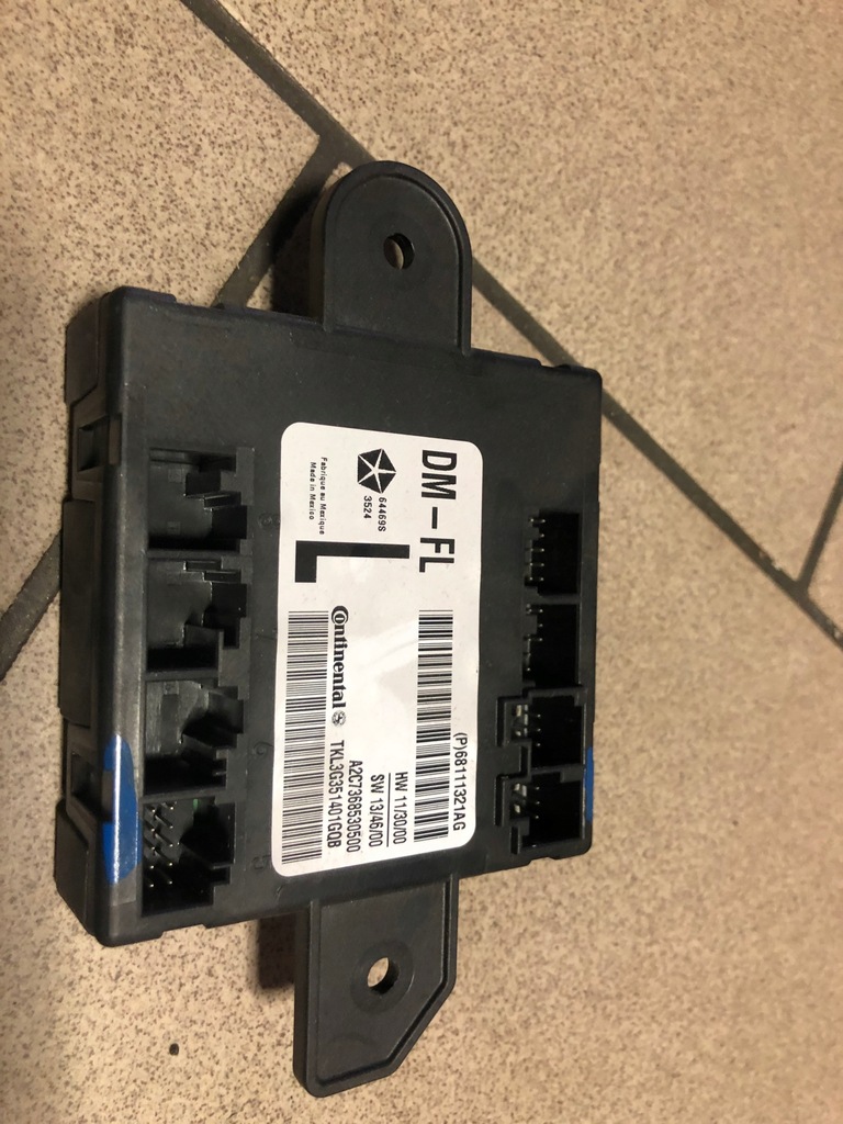 фото №1, Модуль дверь p l 68111321ag jeep cherokee kl usa