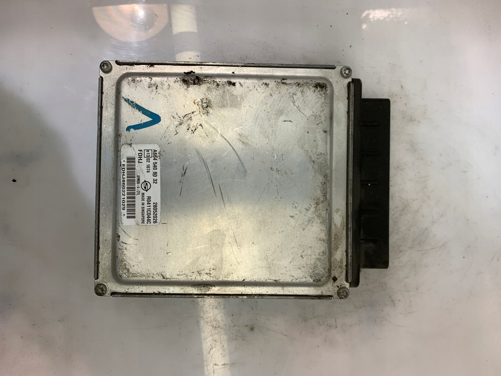 фото №1, Бортовий комп'ютер двигуна ssangyong a6645408032 r0411c044c