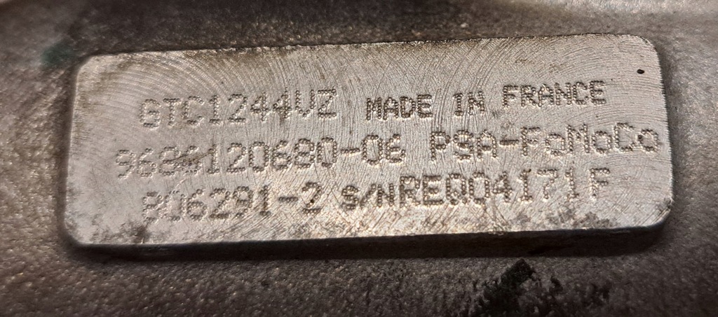 фото №10, Ford citroen peugeot volvo турбонагнітач 9686120680 2013r