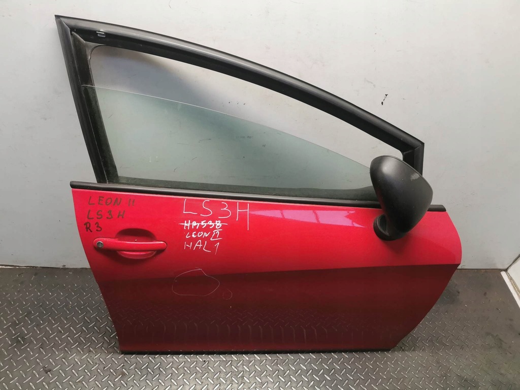 фото №5, Дверь правый перед seat leon ii код лакокрасочного покрытия ls3h