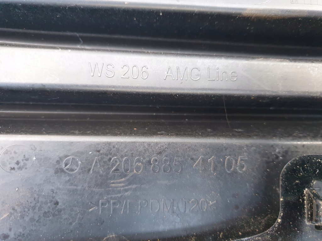 фото №14, Mercedes c-klasa w206 w 206 amg line бампер передний перед