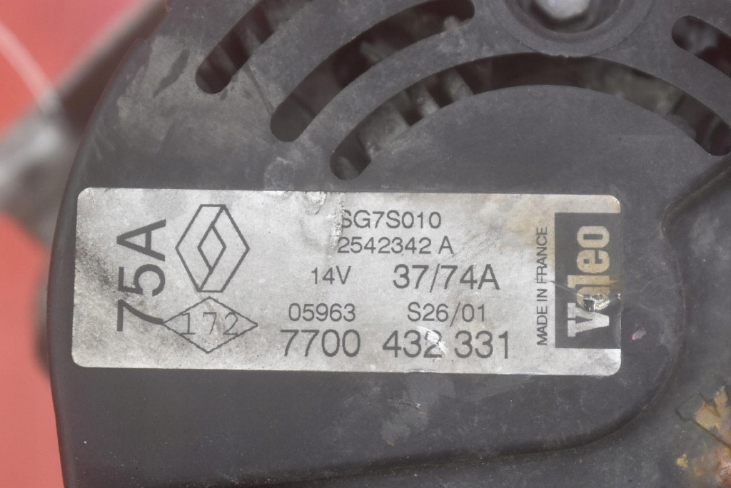 фото №7, Генератор 7700432331 renault thalia 1 i 1.4 16v 98 km 02-06