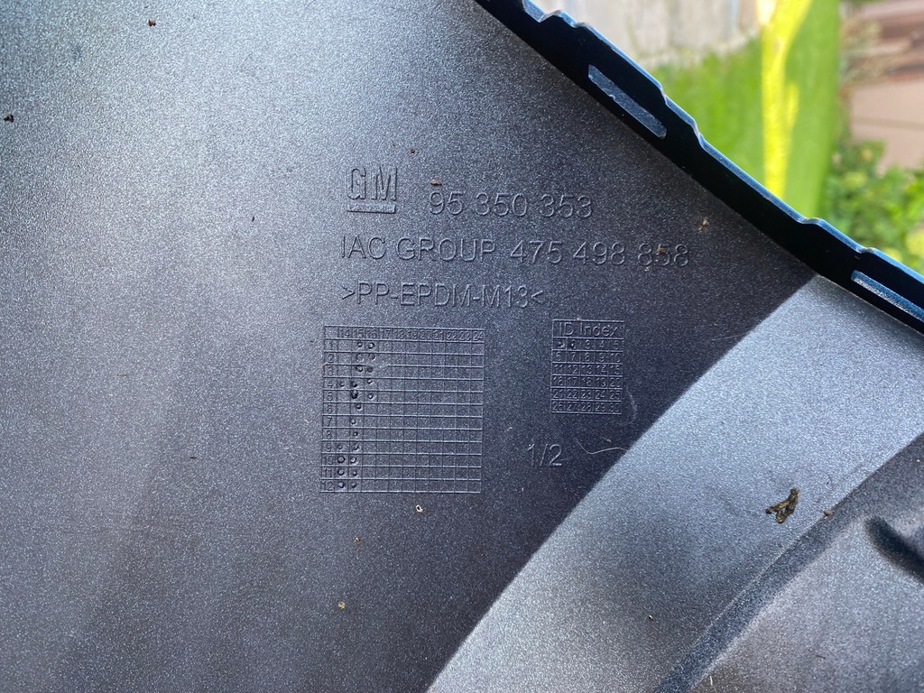 фото №11, Opel mokka бампер накладка перед 95350353 оригінал