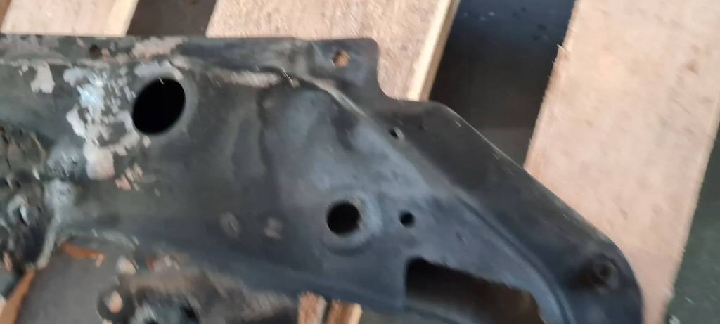 фото №6, A6 c7 4g lift носик крыла лонжерон правая правый перед lx7u a7 4g