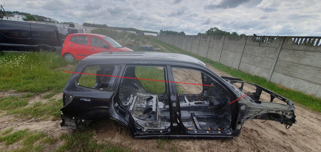 фото №1, Крыша стойки subaru forester iii