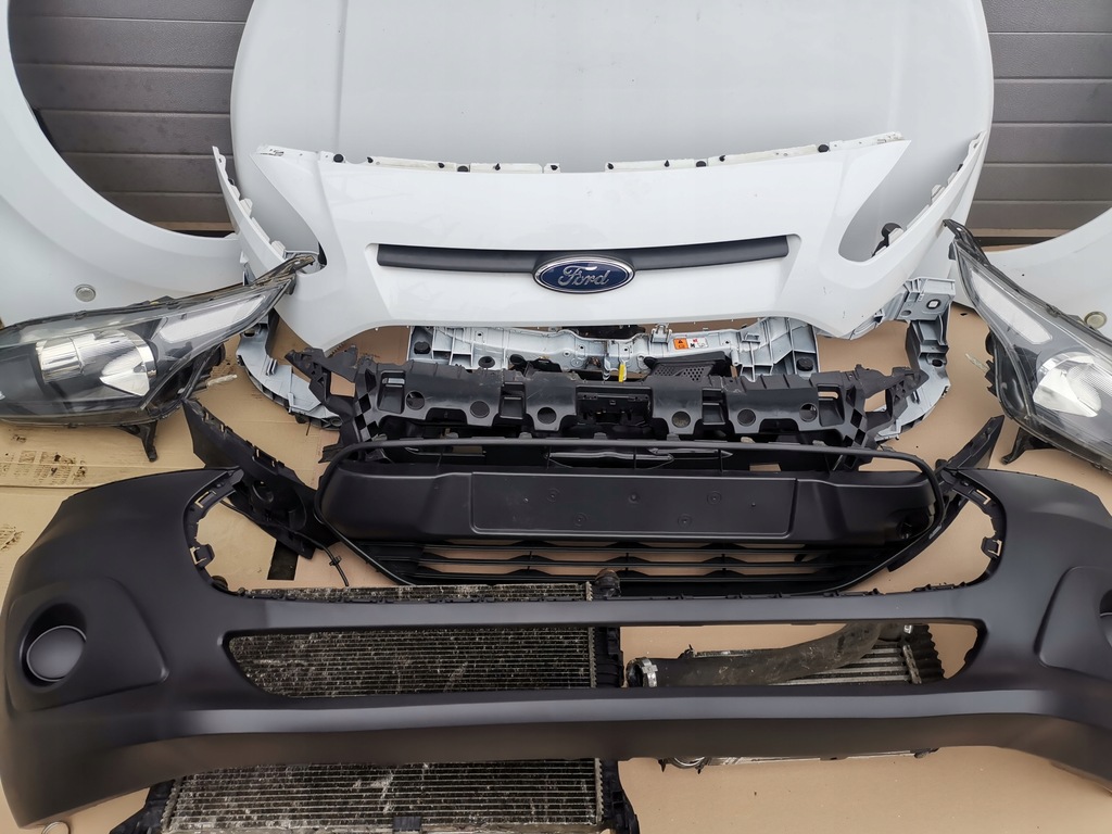 фото №5, Kompletny перед ford connect ii 14- капот бампер крила радіатор лампи