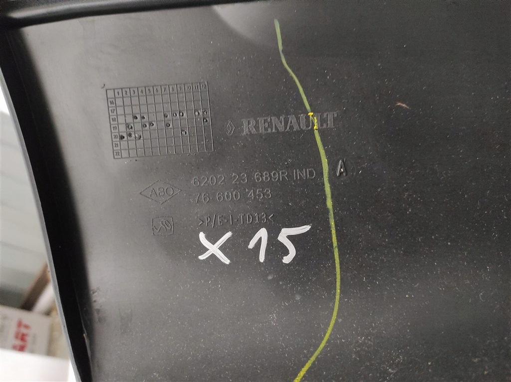 фото №9, Бампер перед dacia lodgy 2012-2017 620223689r