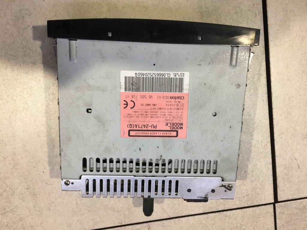 фото №2, Радио cd citroen c2 1.4 96565718xt