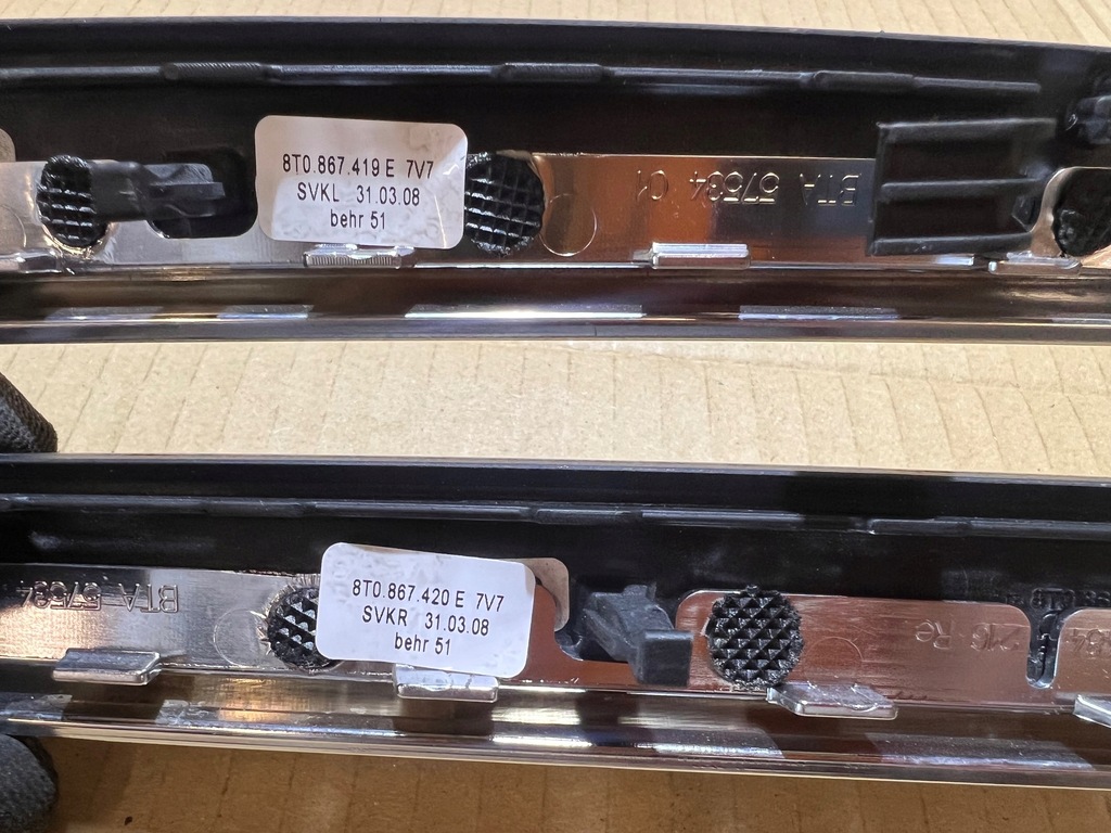 фото №13, Audi a5 s5 8t декоры dekor молдинг туннель накладки дверь комплект карбон