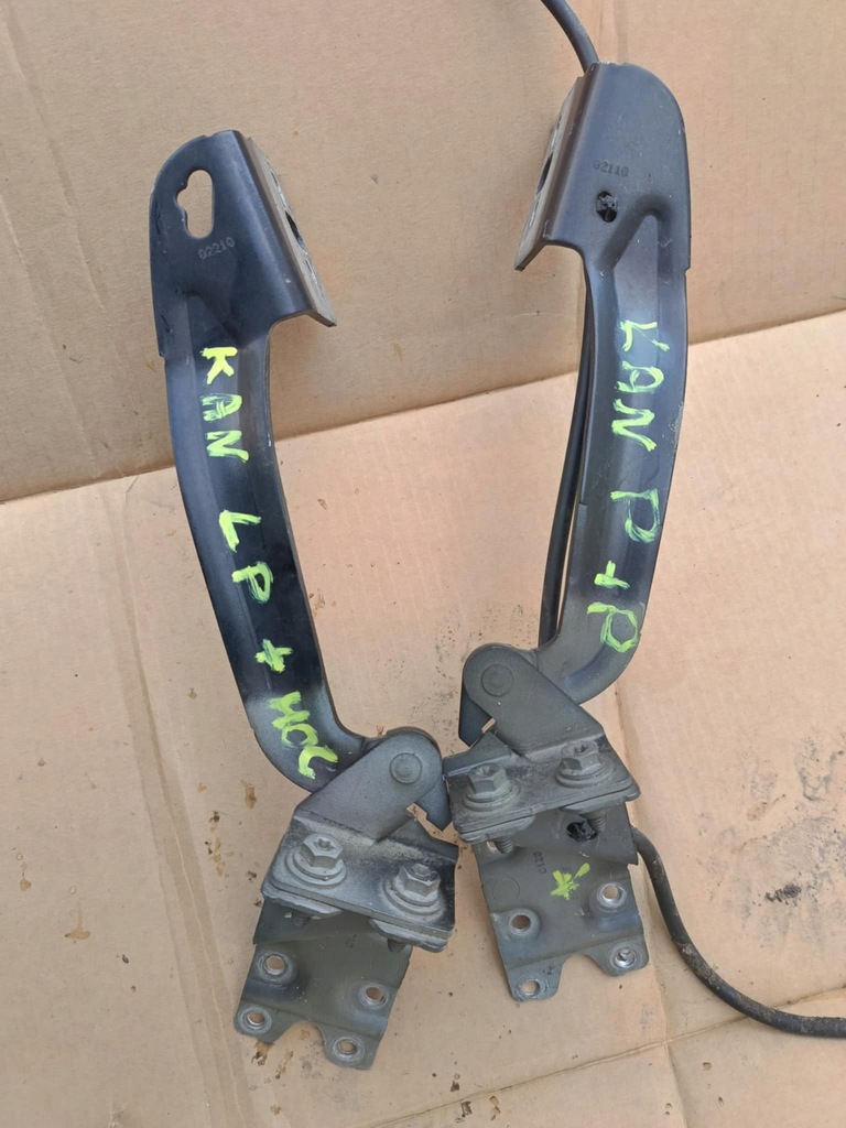 фото №1, Петля капот правый левый renault kangoo ii iii кронштейн комплект