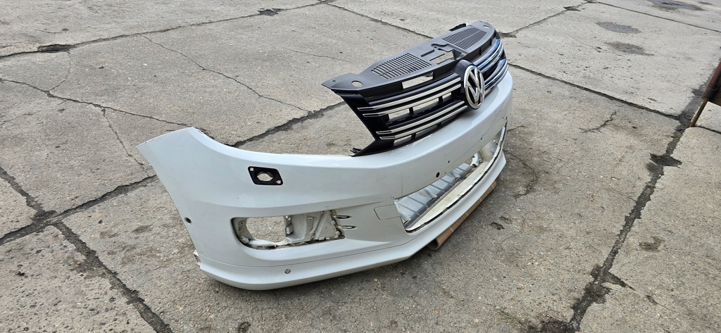 фото №8, Бампер решётка радиатора vw tiguan r-line lift 5n0