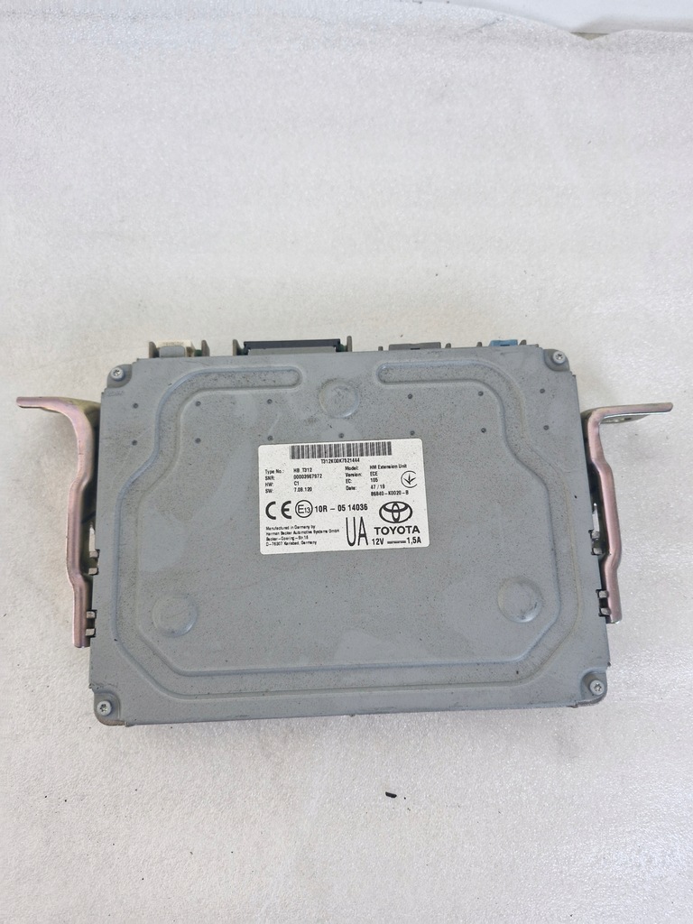 фото №1, Модуль блок управления навигации toyota c-hr 16-23 r. 86840-k0020