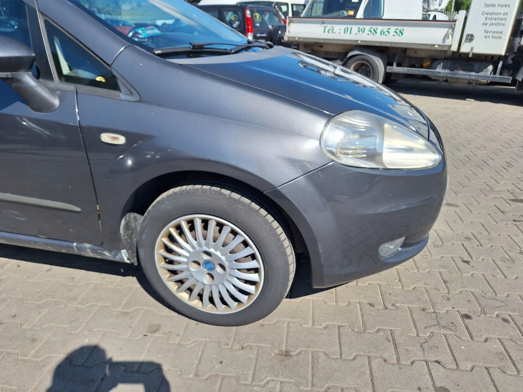 фото №12, Fiat grande punto 199 бампер перед 634 капот крыло лампа pas радиатор
