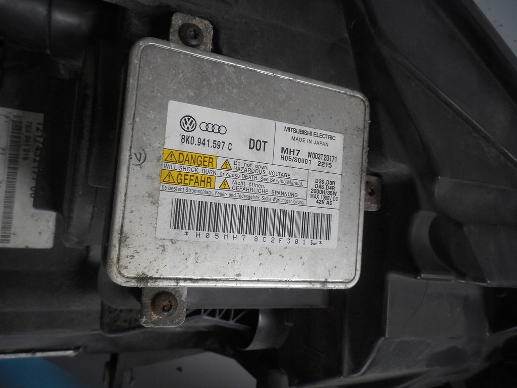 фото №12, Vw t5 lift 09-15 лампа перед правая левая bi ксенон led комплект