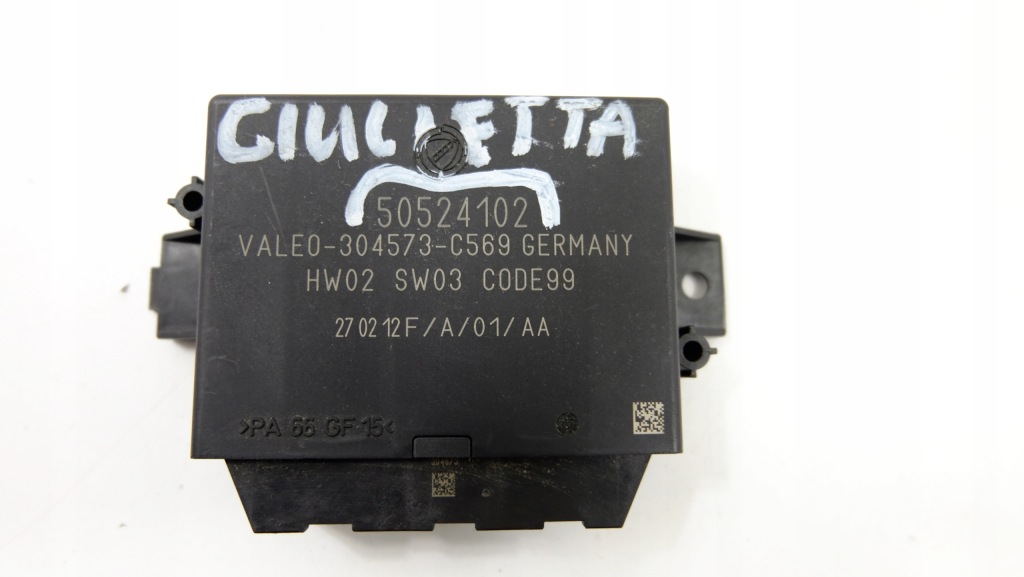 фото №1, Alfa romeo giulietta модуль блок керування pdc 50524102