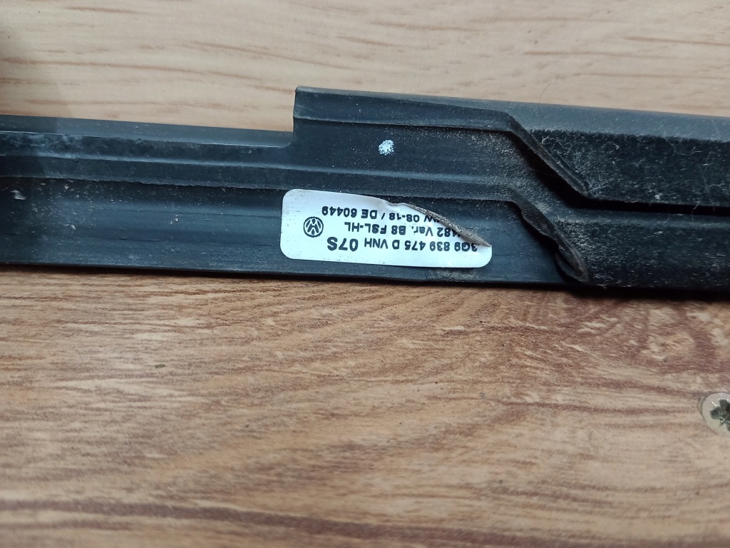 Vw volkswagen passat b8 молдинг хром уплотнитель na дверь левая задняя задние Киев