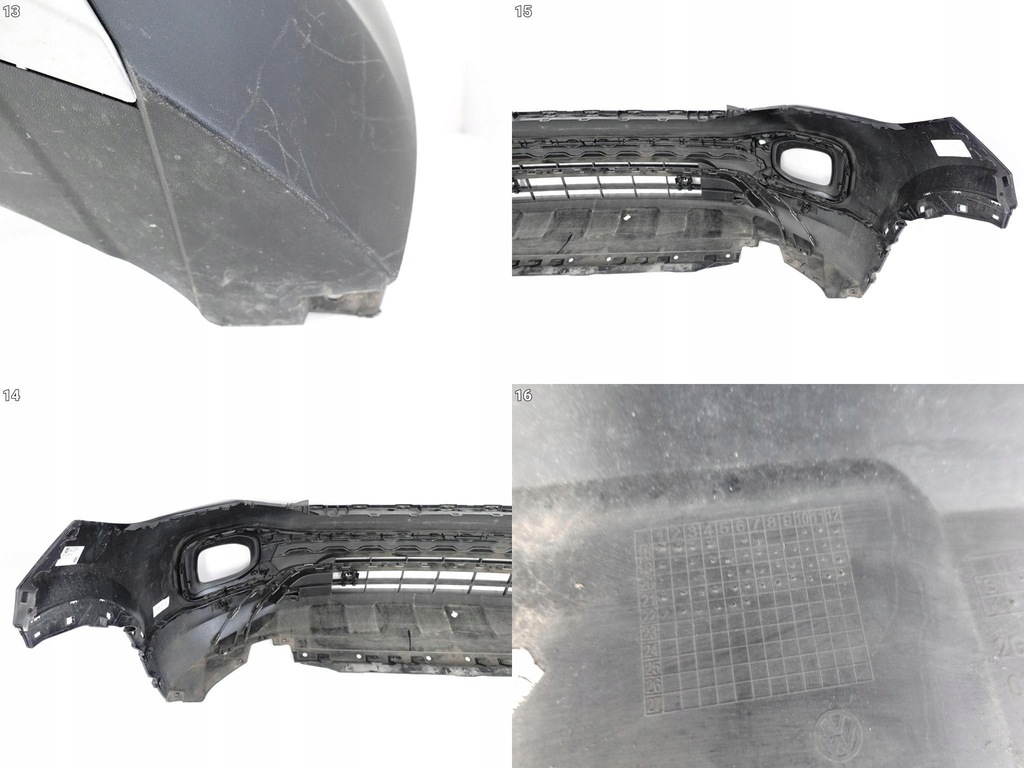 фото №11, Vw t-cross 2gm 18-23 бампер решётка радиатора решётка спойлер молдинг 4xpdc