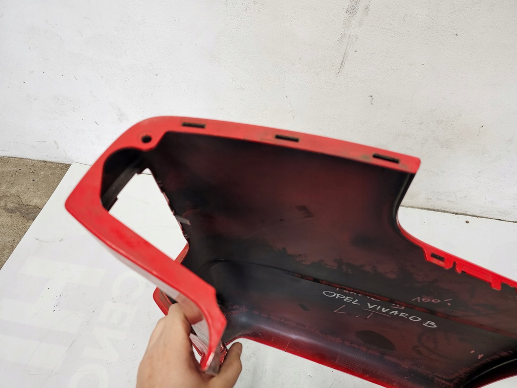 фото №16, Renault trafic iii opel vivaro b уголок бампера левый задняя 850176712r
