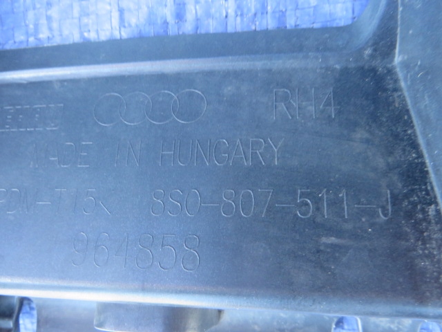 фото №13, Audi tt 8s0 s line lift 2018- бампер задний задняя