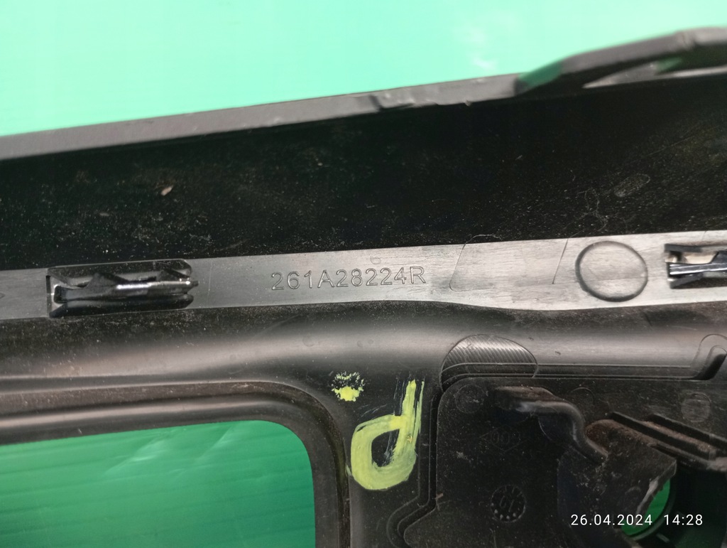 фото №8, Решётка бампер правая передняя renault zoe lift 261a28224r