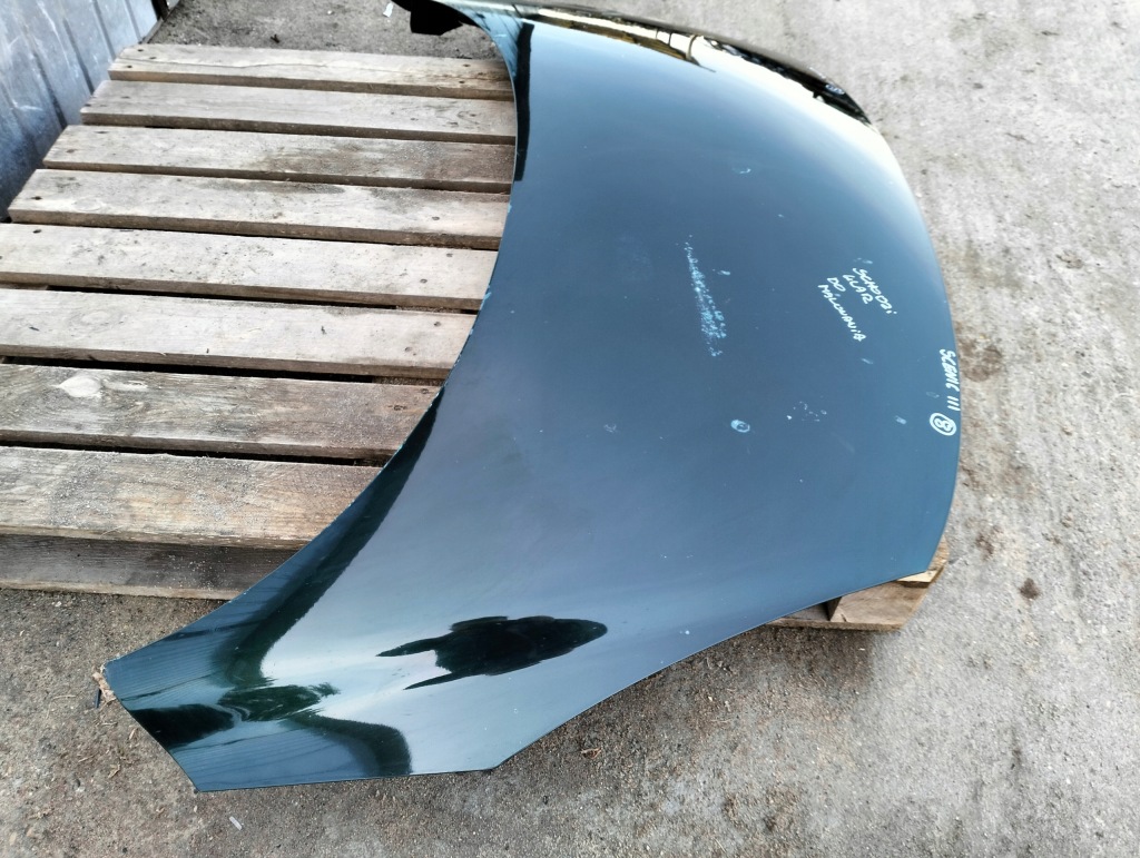 Капот крышка двигателя renault scenic 3 3 lata 2008-2012 цвет tednh Доставка