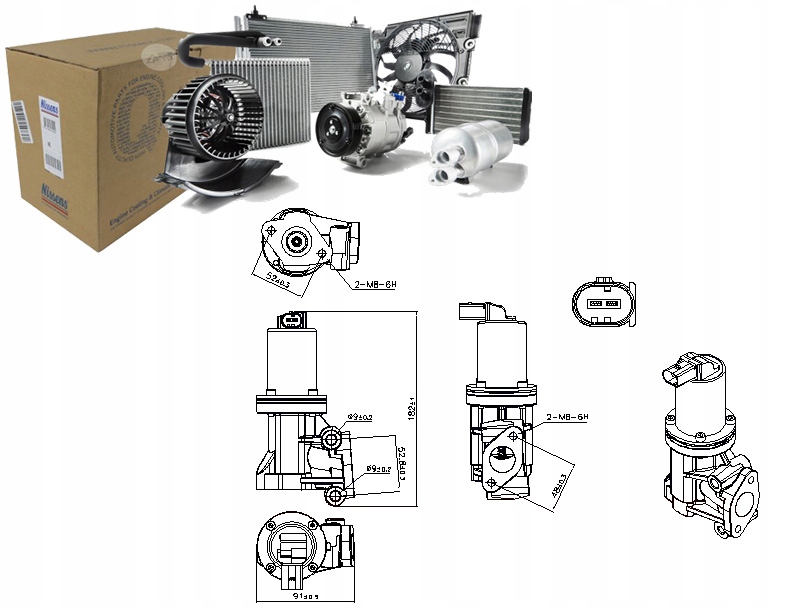 фото №12, Nissens 98307 клапан egr
