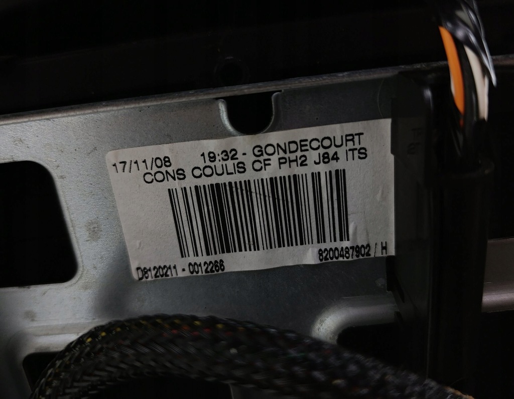 фото №8, Подлокотник ze управление радио renault scenic ii