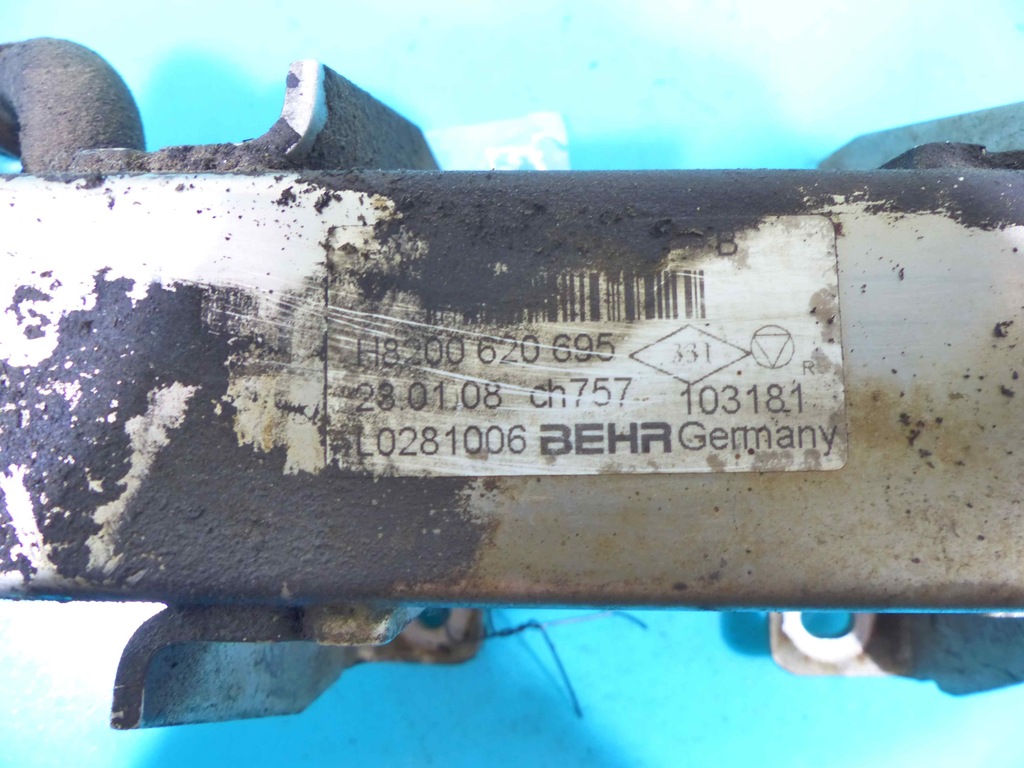 фото №3, Радіатор вихлопних газів renault koleos 8200620695 2.0 dci
