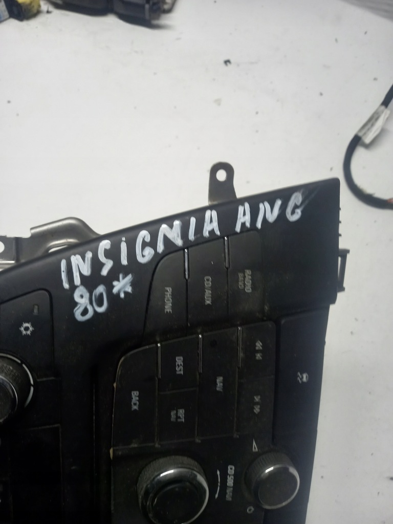 фото №2, Панель радіо кондиціонера opel insignia a