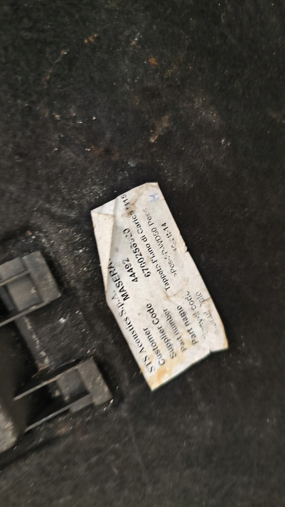 фото №10, Обшивка пол багажника maserati ghibli 2015