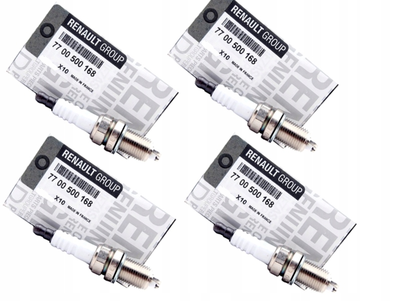 фото №1, Свеча зажигания 4szt 1.4 1.6 8v clio ii thalia оригинальный номер