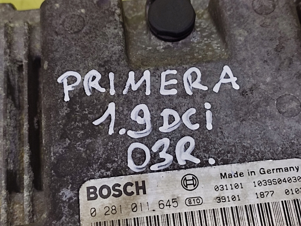 фото №5, Nissan primera p12 1.9 dci блок керування двигуна 0281011645