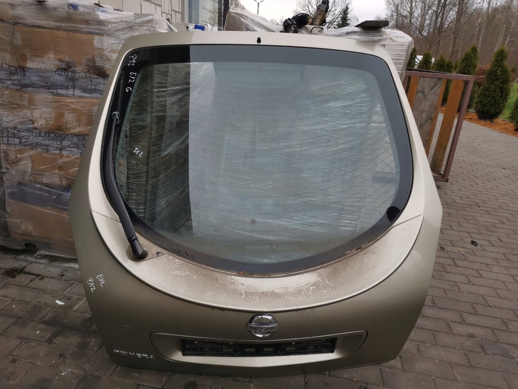фото №1, Крышка багажника задняя задняя стекло nissan primera p12 hb ey2 ey2g