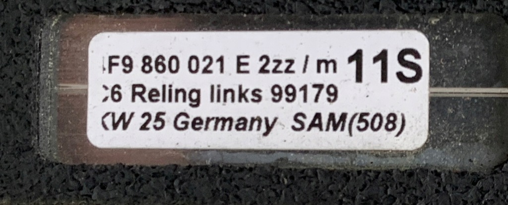 # рейлинги кровельные правый  левое  audi a6 c6 универсал с Разборки