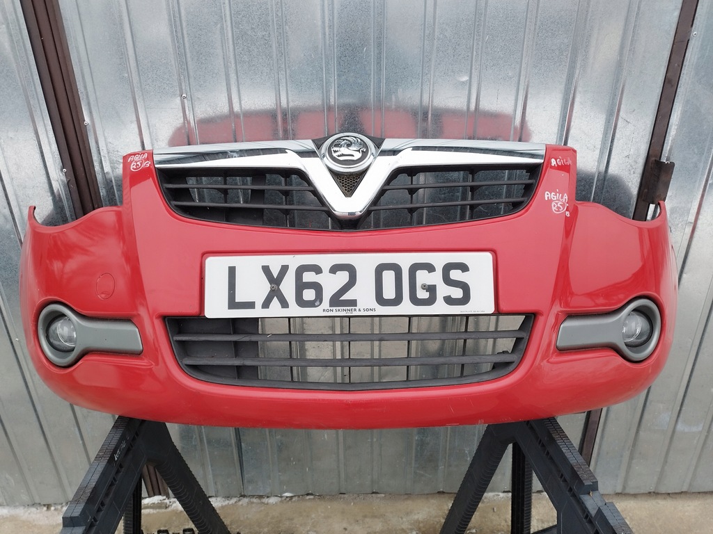 фото №1, Бампер перед передний opel agila b ii 2008-2014 цвет zcfb
