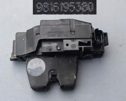 фото №1, Замок крышки багажника toyota proace 9816195380
