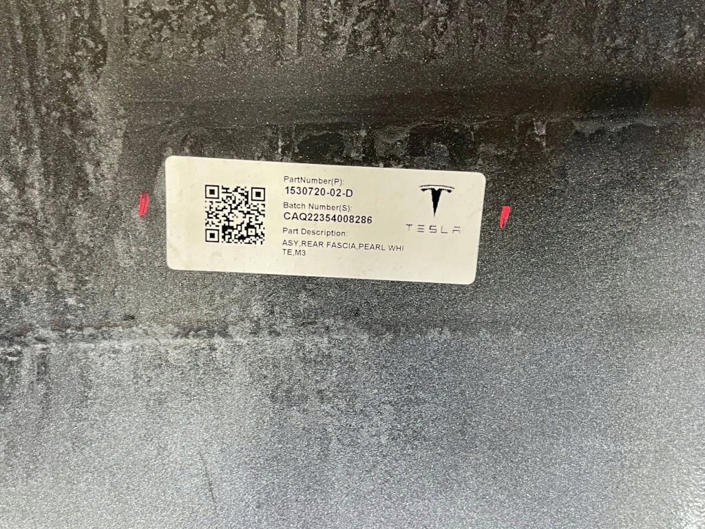 Tesla model 3 17-20 бампер задня задній Оригінал