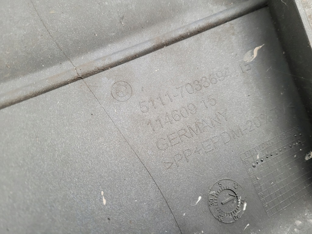 фото №11, Bmw 5 e60 e61 03-06 бампер передний перед