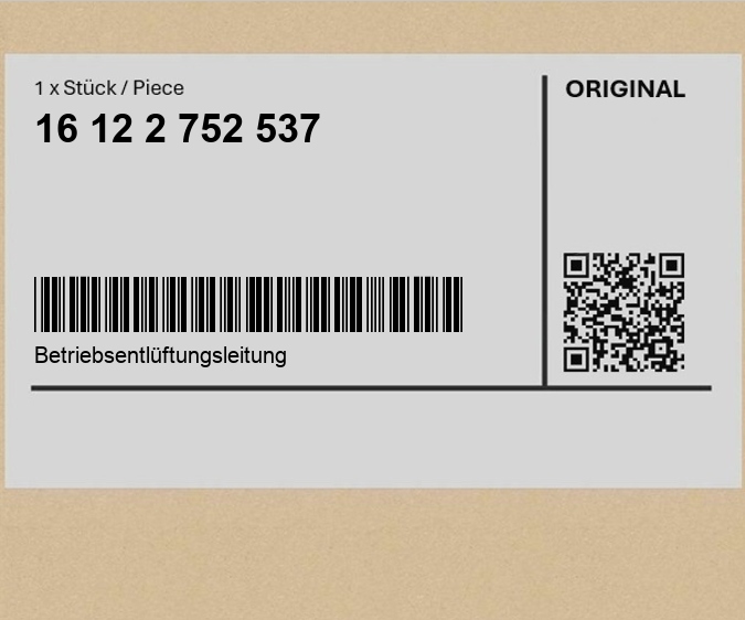 фото №1, Шланг вентиляционный mini cabrio r57 lci r57 r56 lci r56 coupé r58