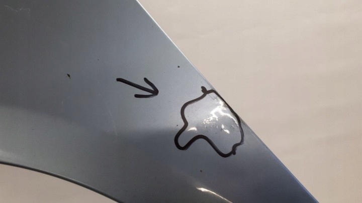 фото №4, Mazda 2 2002 крыло левый перед