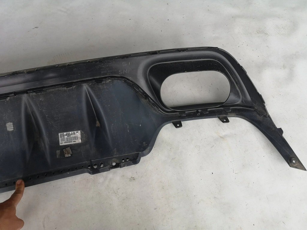 фото №8, Seat leon iv cupra- спойлер диффузор бампера задняя